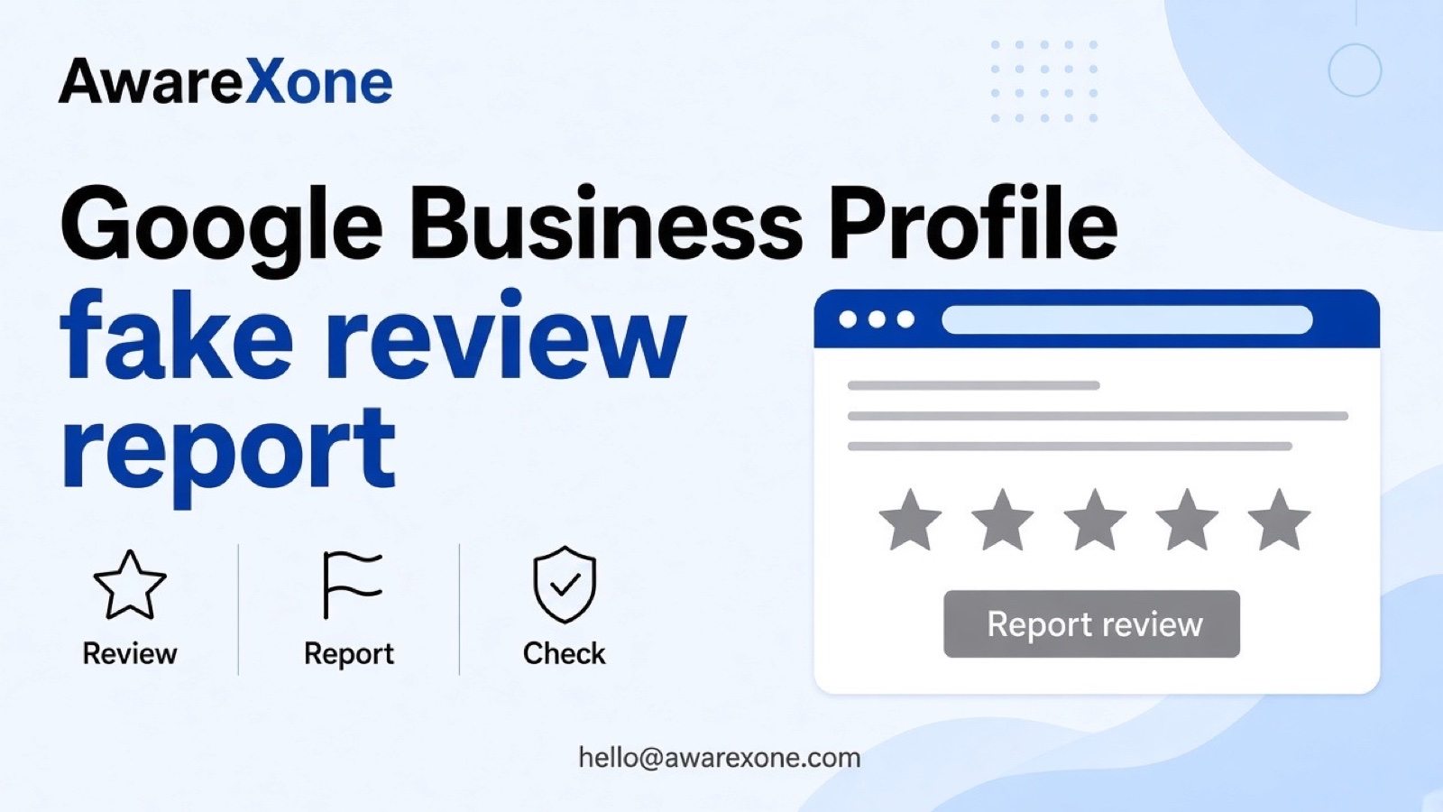 A shop owner reads a one-star review on a phone behind the counter, after searching google business profile fake review report removal appeal.