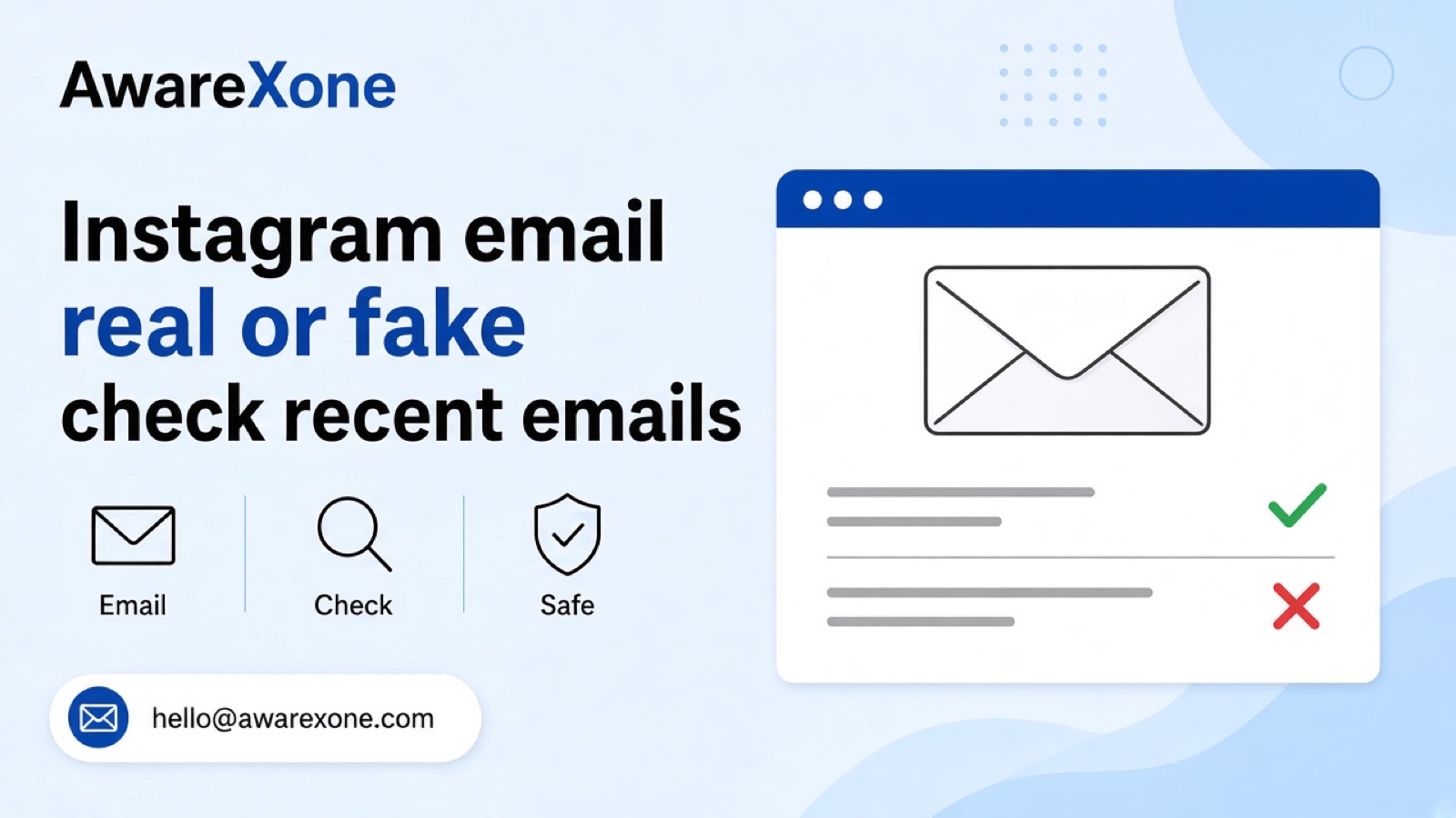 A woman compares an email on her laptop with the Recent emails list on her phone after searching is this email from instagram real, checking for signs of phishing.